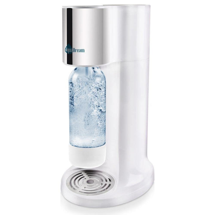 Wassersprudler Sprudler zum Aufsprudeln von Wasser Kohlensäure für Wasser Siphonflasche weiss AquaDr