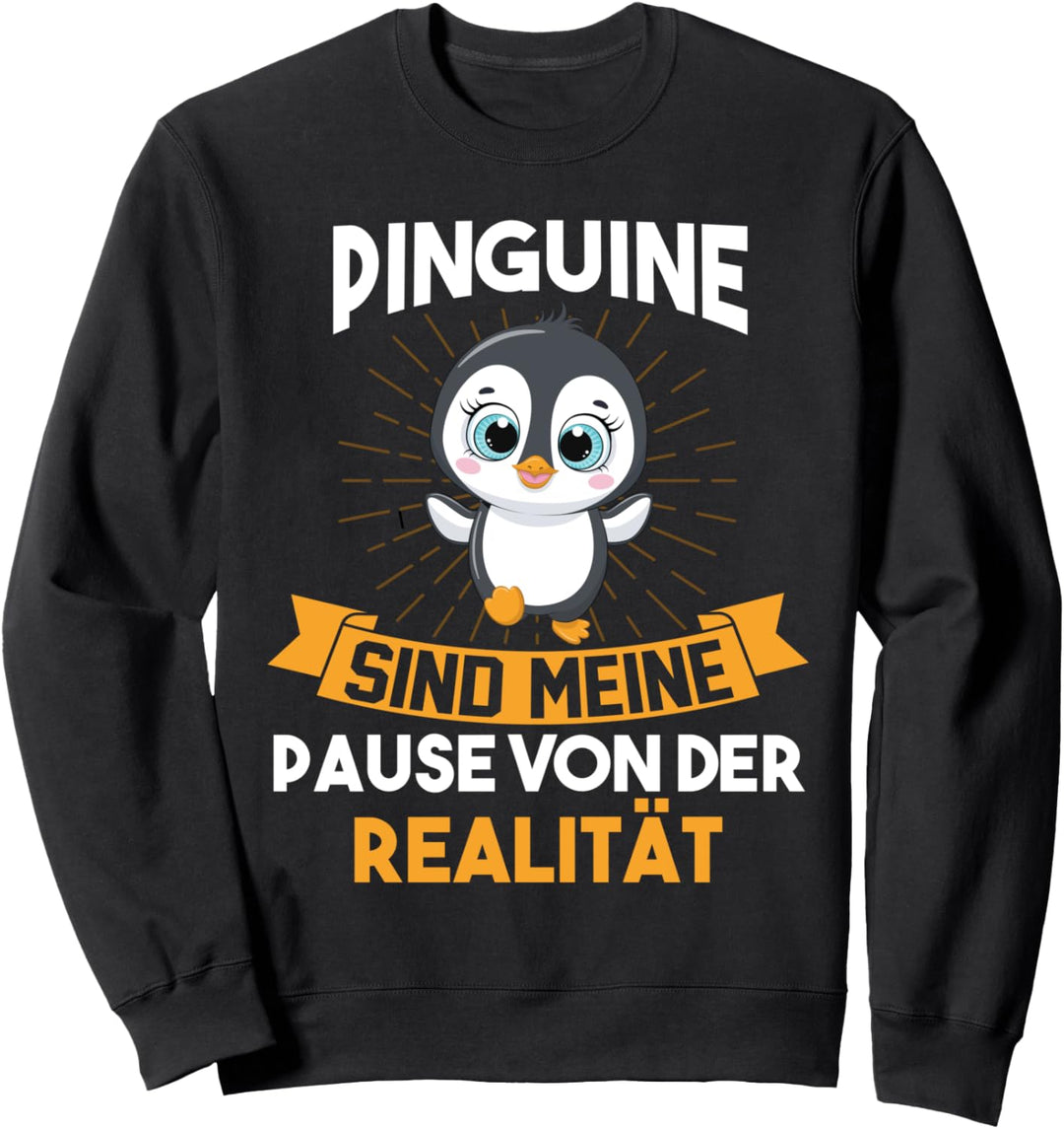 Meditation Yoga Pinguin Pinguine Sweatshirt