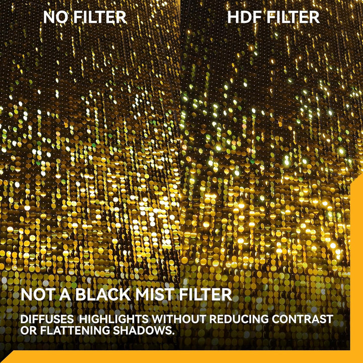 NiSi HDF für Fujifilm X100VI, X100V, X100T, X100F, X100S, X100 - Silber | Highlight Diffusionsfilter