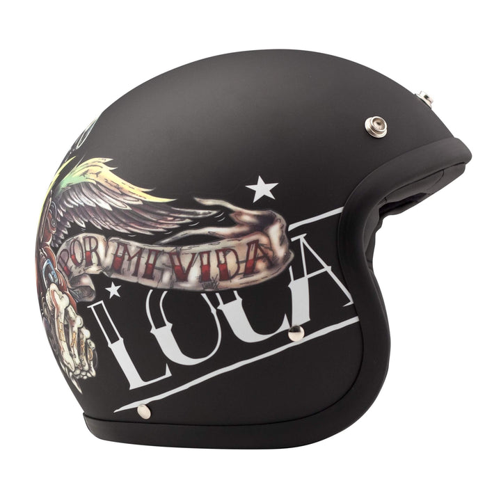 DMD 1JTS30000VL01 Motorradhelm, mehrfarbig, XS