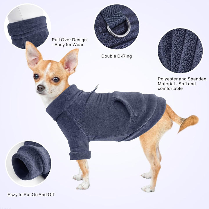 Mosukoirl Hundepullover Hund Hoodie Haustier Warme Mäntel Baumwolle Sweatshirts Hund Kleidung mit Ta