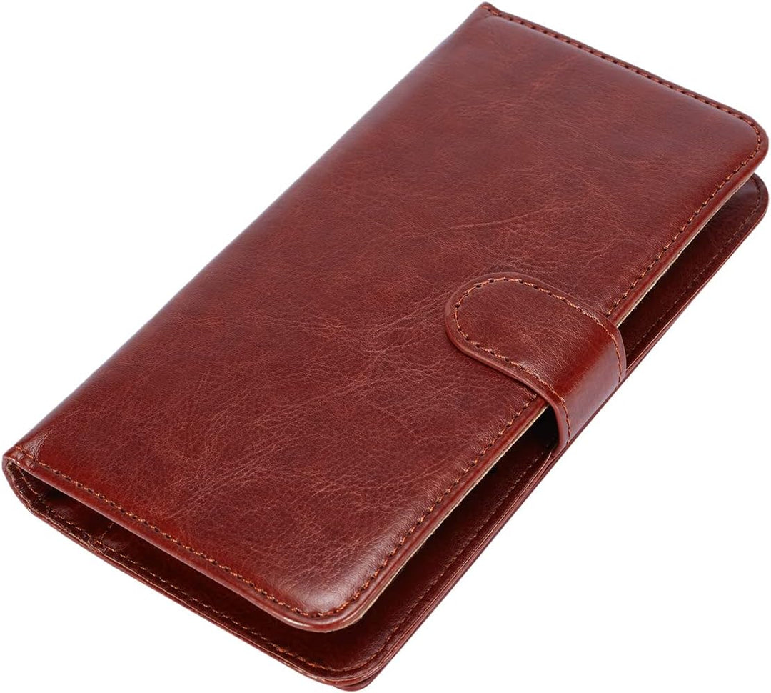 K-S-Trade Für Fairphone Fairphone 3 Hülle 360° Hülle Für Fairphone Fairphone 3 Braun Kunstleder Case