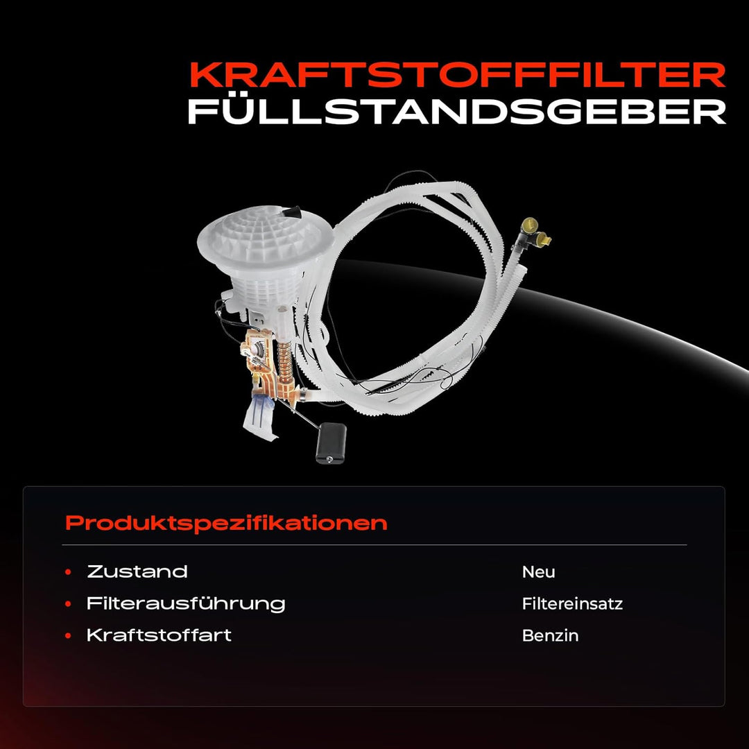 Frankberg Kraftstofffilter Benzinfilter für M-Klasse W164 ML63 AMG 4-m-a-t-i-c 6.2L 2006-2011 251470