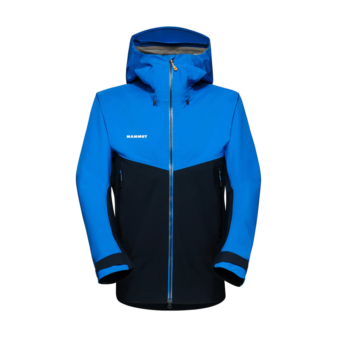 Mammut Herren Crater Hooded Hardshelljacke mit Kapuze XL marine-ice, XL marine-ice