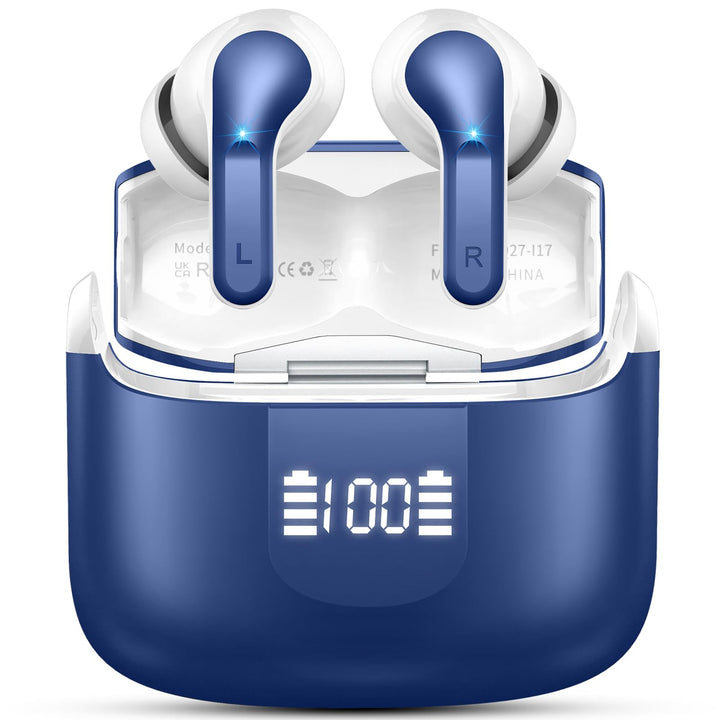 Ordtop Bluetooth Kopfhörer, 2026 Stereo-Bass 3.0 Kopfhörer Kabellos Bluetooth 5.4, 50Std ENC Noise C