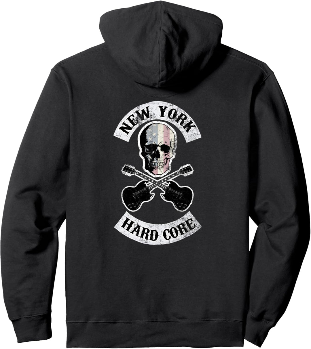 New York HARD CORE NYHC USA Vegan Straight Edge Street Wear Pullover Hoodie