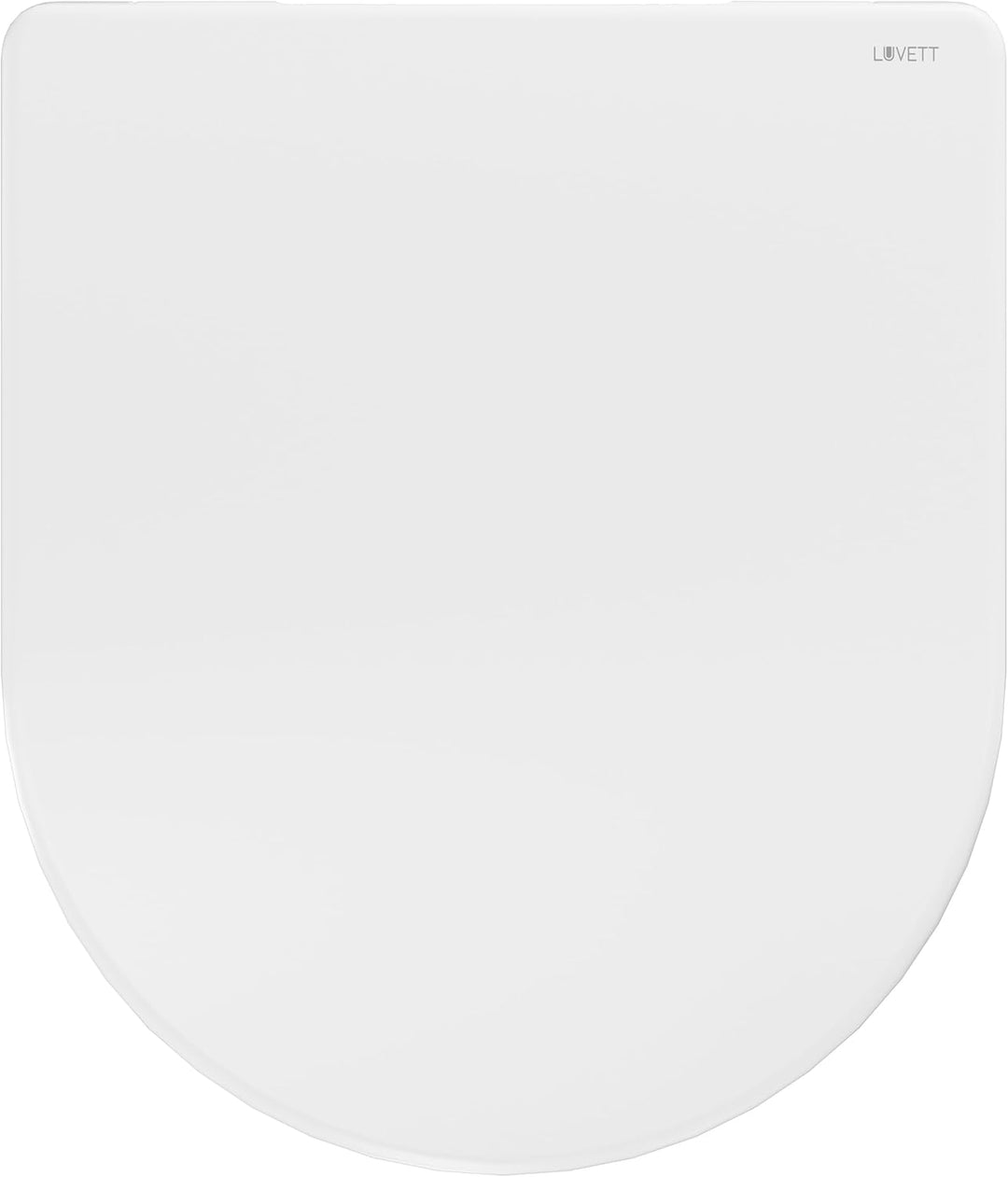 LUVETT® WC-Sitz inkl. 3 Edelstahl Montagelösungen & Absenkautomatik Softclose, Made in EU, antibakte