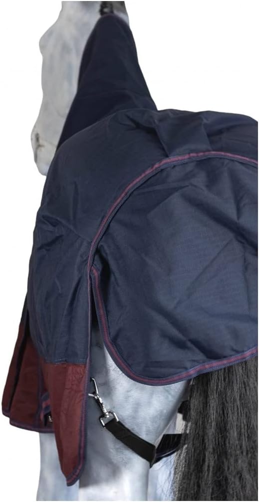 RL24 - Weidedecke Full Neck Basicline 600D Nylonfutter mit Füllung | Pferde Winterdecke | wasserdich