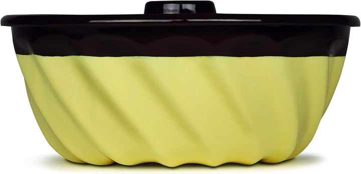 Riess, 0495-573, Guglhupfform, Durchmesser 22 cm, Truehomeware, SCHOKO/VANILLE, EDITION SARAH WIENER