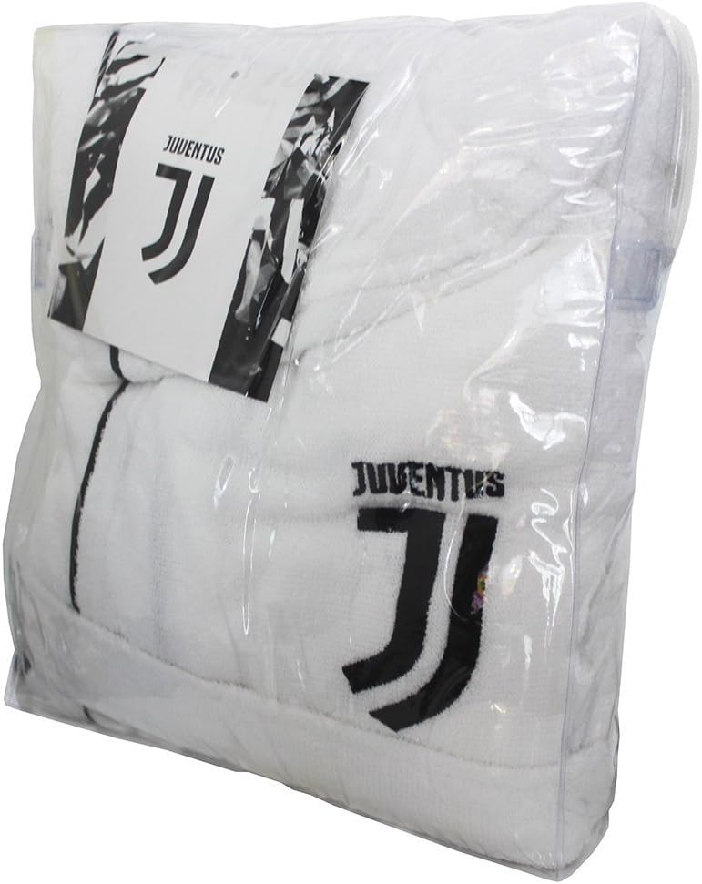 JUVENTUS 96330902131 Bademantel, 100% Baumwolle, Weiss, 40 x 30 x 8 cm, 6 40 x 30 x 8 cm Weiss, 40 x