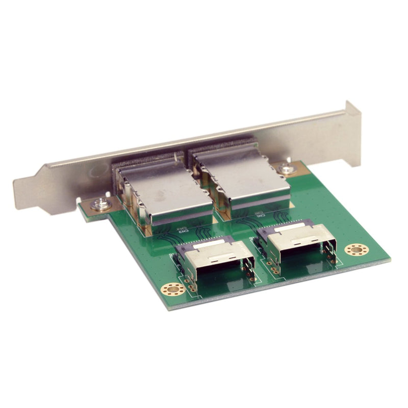 jser Dual Anschlüsse Mini-SAS SFF-8088 zu SAS 36-pin SFF-8087 PCBA weiblich Adapter mit PCI-Halterun