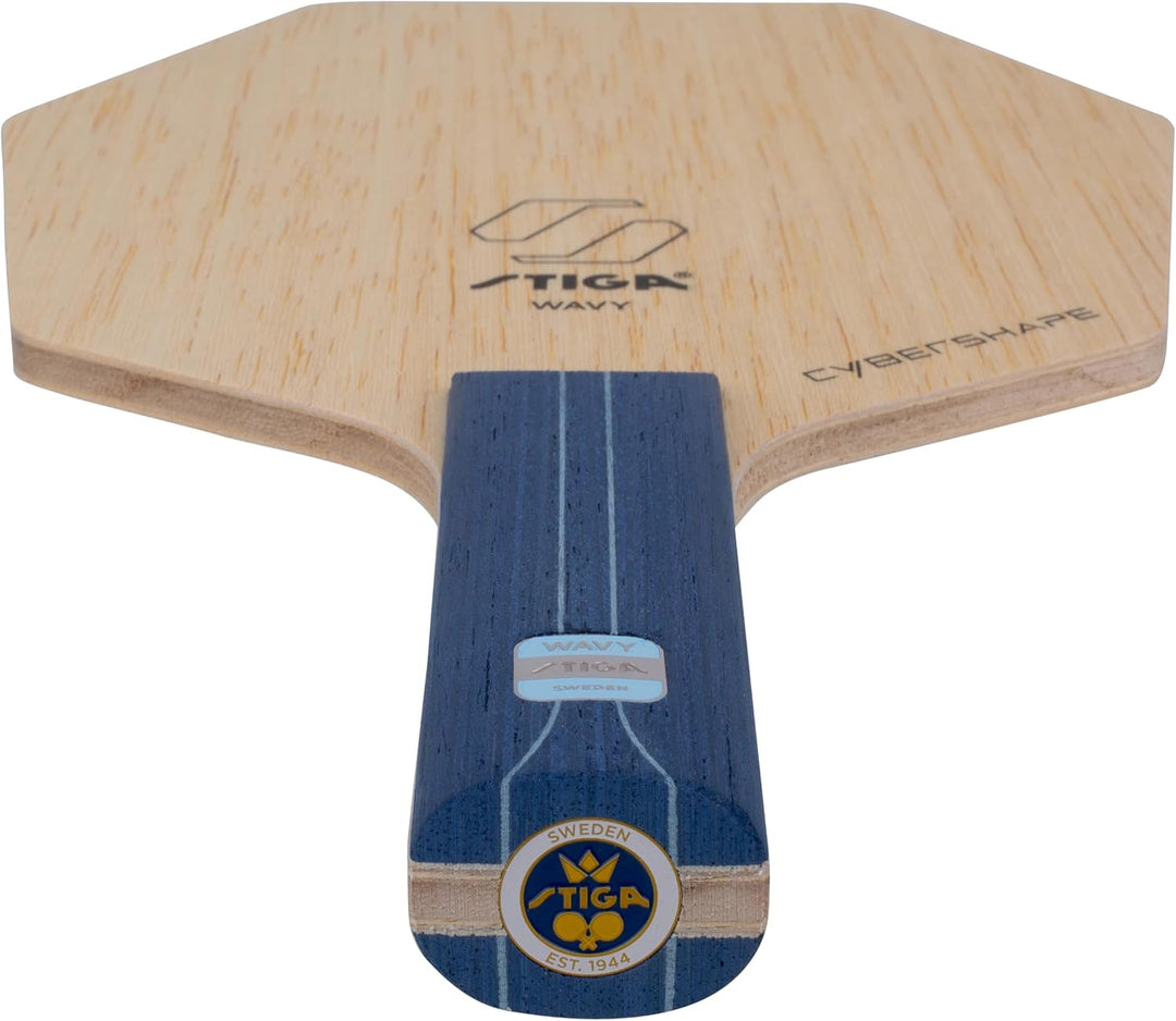 STIGA Wavy Ultra Fibre Profi-Tischtennisholz Cybershape - Classic, Cybershape - Classic