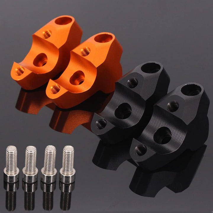 2pcs Riser für Lenkergriffe 28 mm 1 1/8" CNC HandleBar Fat Bar Riser Mount für 1290 Super Adventure/