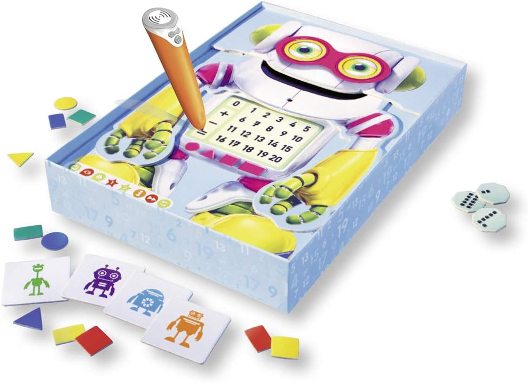 Ravensburger 00739 Le Robot des chiffres tiptoi Interaktives Spiel-Der Zahlenroboter, Der Zahlenrobo