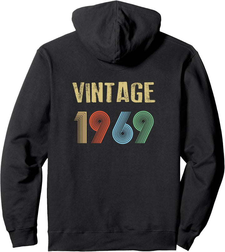 1969 Vintage Geburtstag Pullover Hoodie