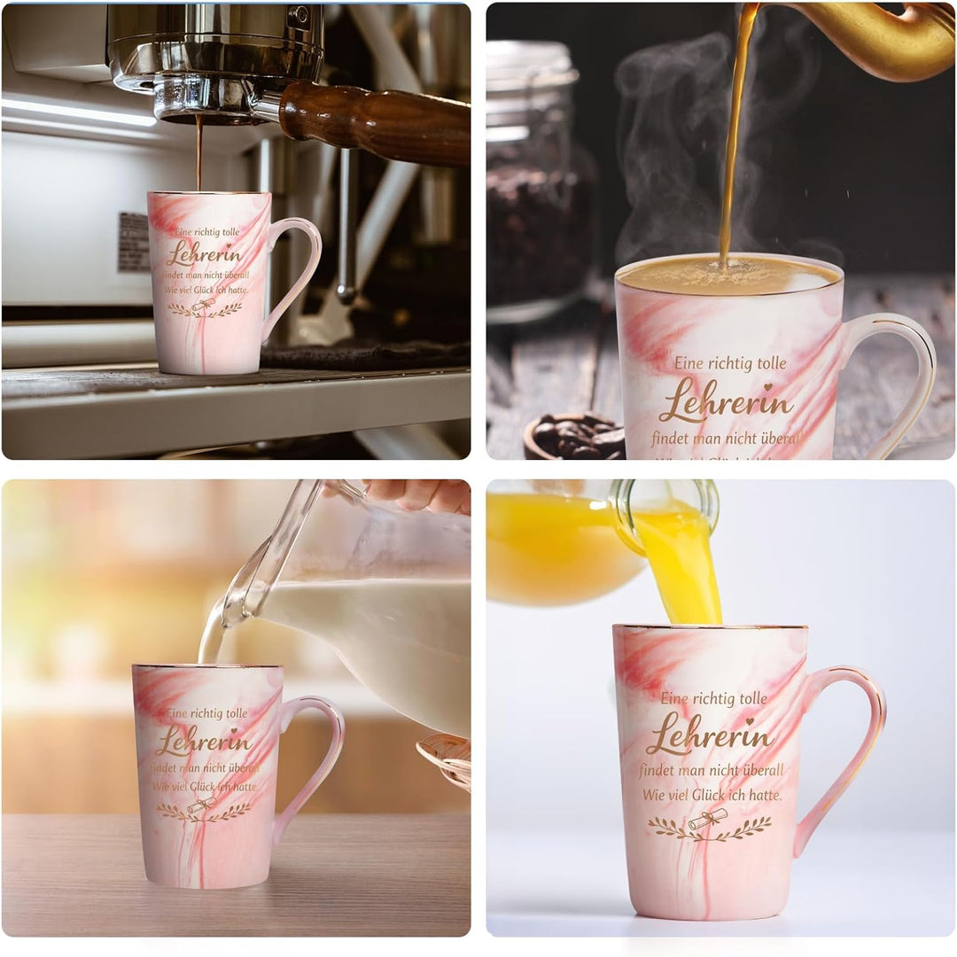 Lehrerin Geschenk Tasse, Abschiedsgeschenk Lehrerin, Geschenke für Lehrerin zum Abschied, Beste Lehr