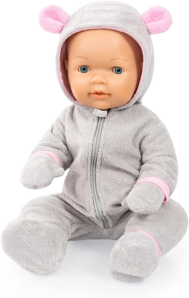 Bayer Design 84205AA Puppenkleidung, Outfit, Babypuppen Anziehsachen 38-43cm, mehrteilig, Puppenzube