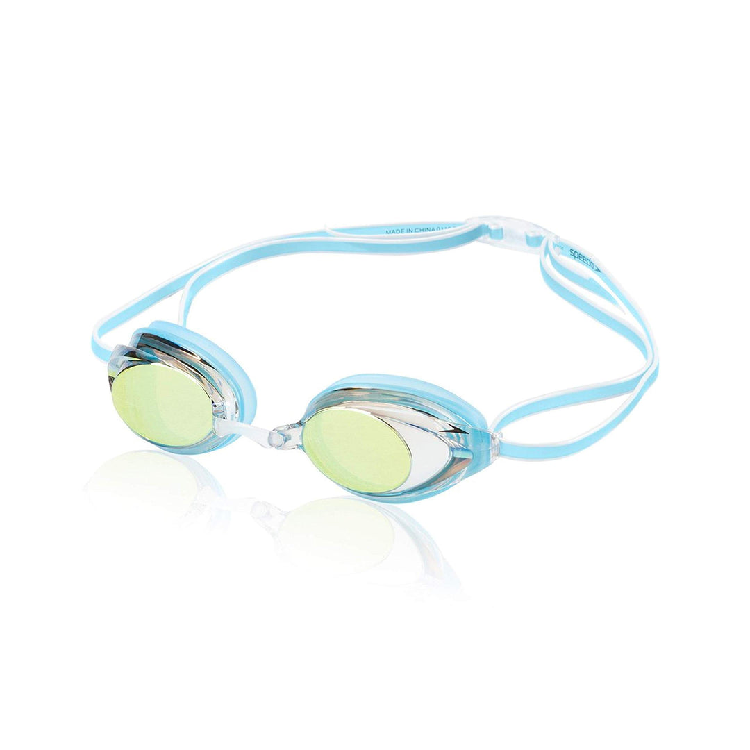 Speedo Damen verspiegelte Schwimmbrille Vanquisher 2.0 Blau Schwimmbrille verspiegelt Vanquisher 2.0