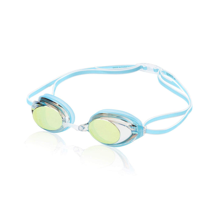 Speedo Damen verspiegelte Schwimmbrille Vanquisher 2.0 Blau Schwimmbrille verspiegelt Vanquisher 2.0