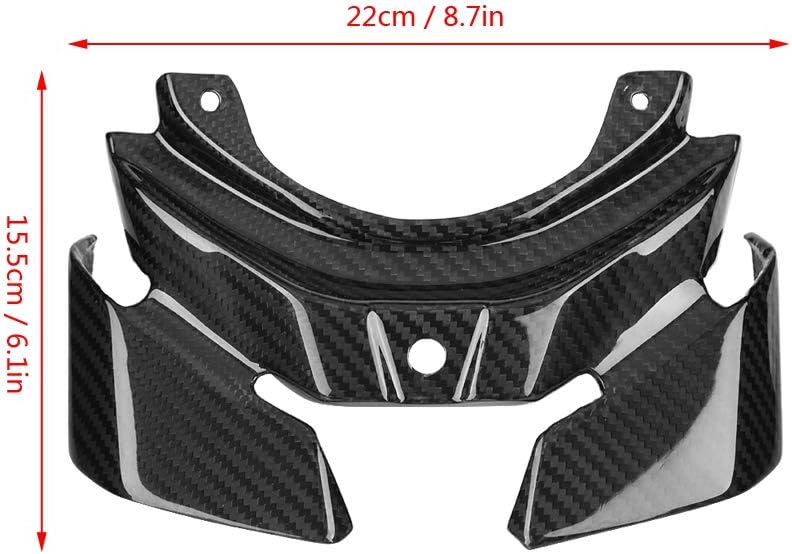 KIMISS Motorrad Rücklicht Zubehör Rücklicht Schutz Abdeckung für MT-10 / FZ-10 2016-2018