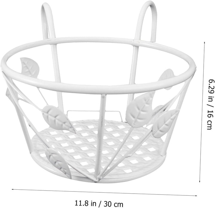 Cabilock Hängender Blumenkorb Aus Eisen Passend Für Verschiedene Gefässe Mit Hakendesign Für Einfach