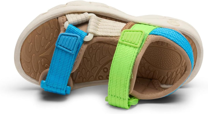 Bisgaard Unisex Kinder Nico Sandal 22 EU Bright Blue Green, 22 EU Bright Blue Green