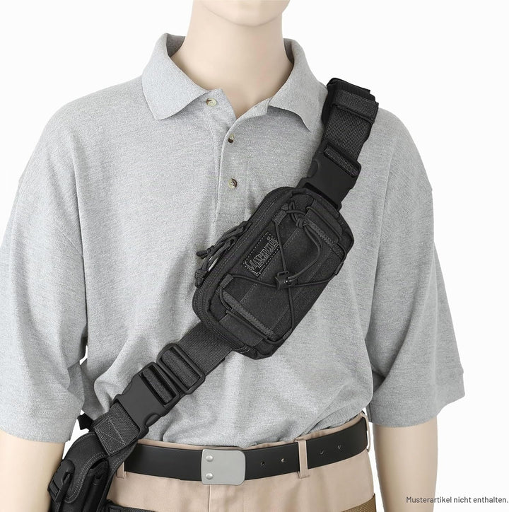 Maxpedition Malaga GearSlinger Schwarz, Schwarz