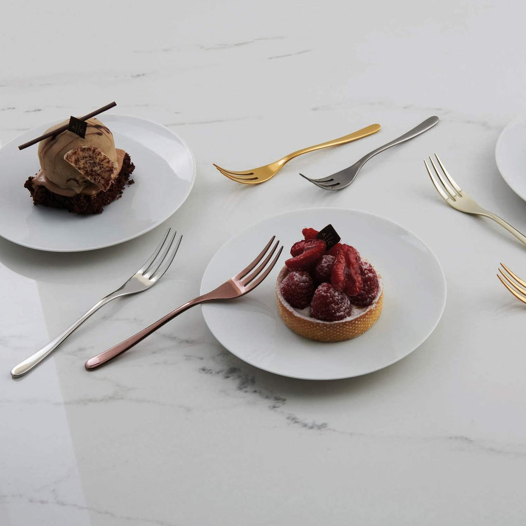 Rosenthal Sambonet - Taste - Kuchengabeln - Edelstahl - Multicolor - 6er Set