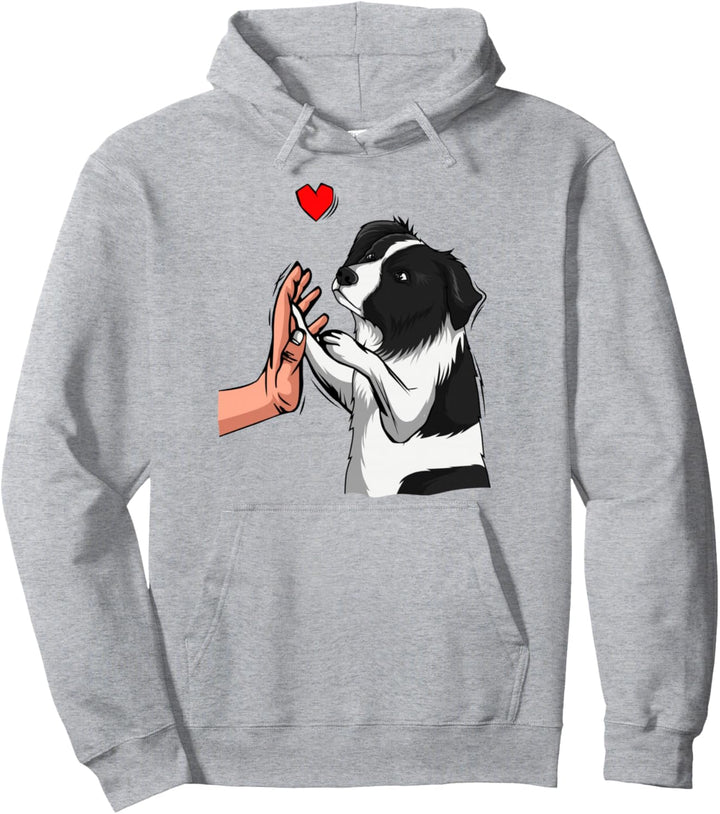 Border Collie Liebe Hunde Mama Frauchen Herrchen Pullover Hoodie