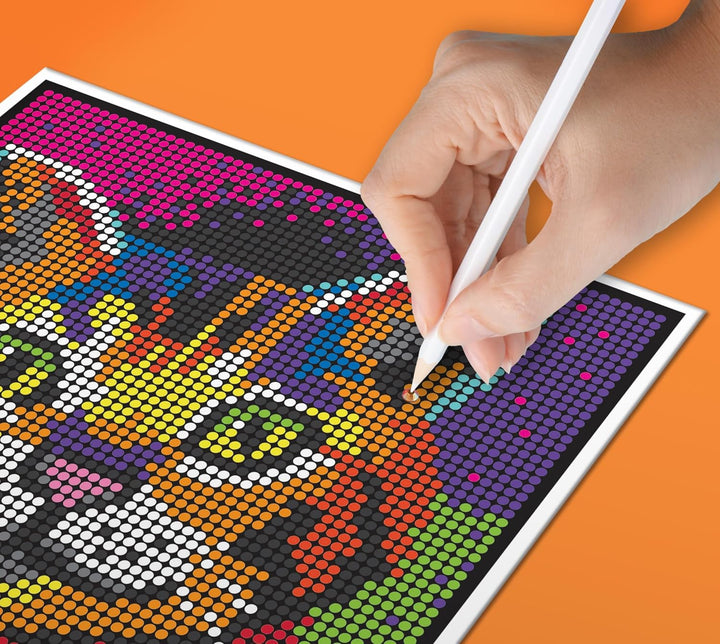Kitfix - Diamond Art - Kätzchen - Diamond Painting für Kinder ab 6-20 x 20 cm - für Mädchen, Jungen