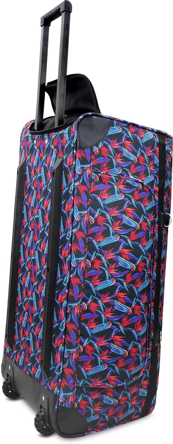 normani Hochwertige robuste Reisetasche mit Rollen Jumbo Big-Travel 80-150 Liter mit bis zu 3 Rollen