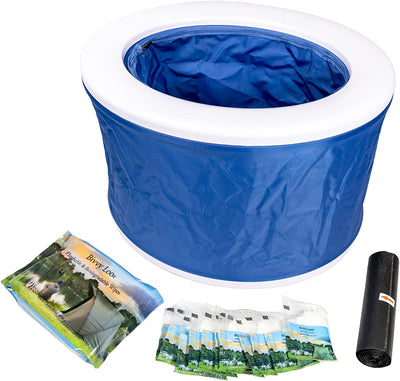 Bivvy Loo Tragbare Camping WC -Campingtoilette - Festival WC - Angeln Toilette - Outdoor Camping WC