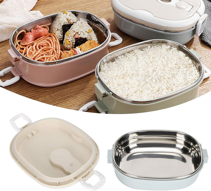 Thermo Lunchbox, 304 Edelstahl-Lunchbox, Thermo Essensbehälter Mehrschichtige Lebensmittelbehälter m