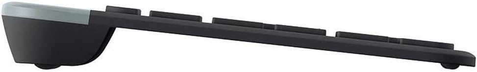 Logitech MK470 Slim Combo Kabelloses Tastatur-Maus-Set, 2.4 GHz Verbindung via Nano-USB-Empfänger, 1