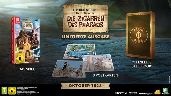 Tim und Struppi - Die Zigarren des Pharaos Limited Edition [Switch] Switch Limited Edition, Switch L