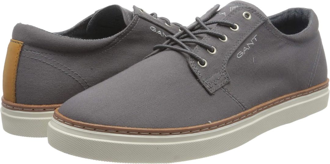 GANT Herren Prepville Low Lace Shoes Sneaker 41 EU Grau, 41 EU Grau
