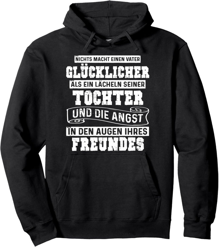 Nichts macht einen Vater glücklichter als lächeln Tochter Pullover Hoodie