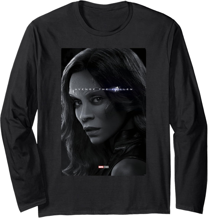 Marvel Avengers: Endgame Gamora Avenge The Fallen Poster Langarmshirt