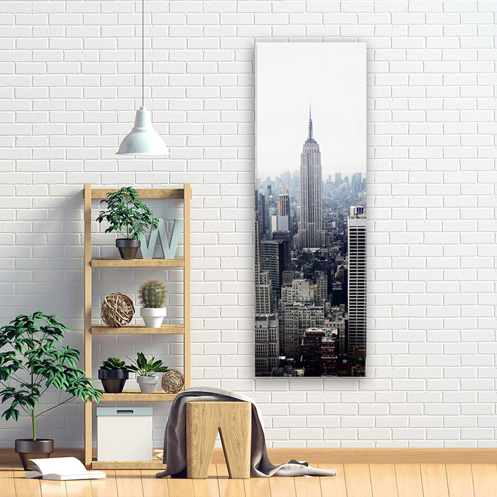 Feeby. Wandbild - 1 Teilig - 30x90 cm, Leinwand Bild Leinwandbilder Bilder Wandbilder Kunstdruck, EM