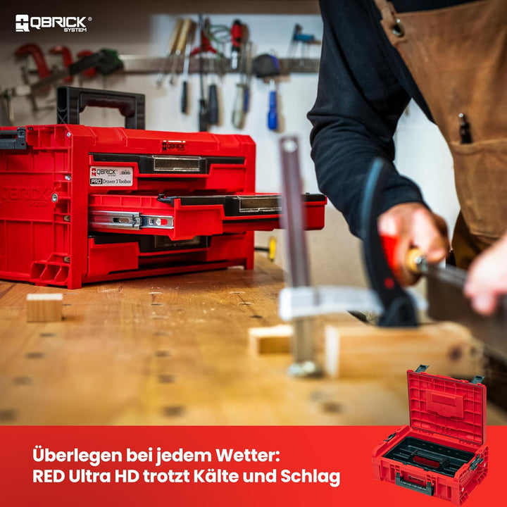 Qbrick System PRO Technician Case 2.0 RED ULTRA HD