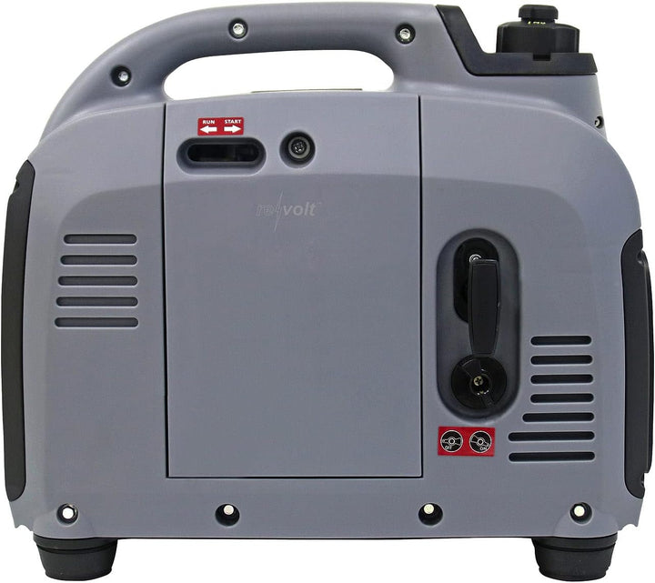 reVolt Stromerzeuger: Tragbarer Benzin-Inverter-Generator, 1.000 W, 230 V, 12 V, 2,6 l
