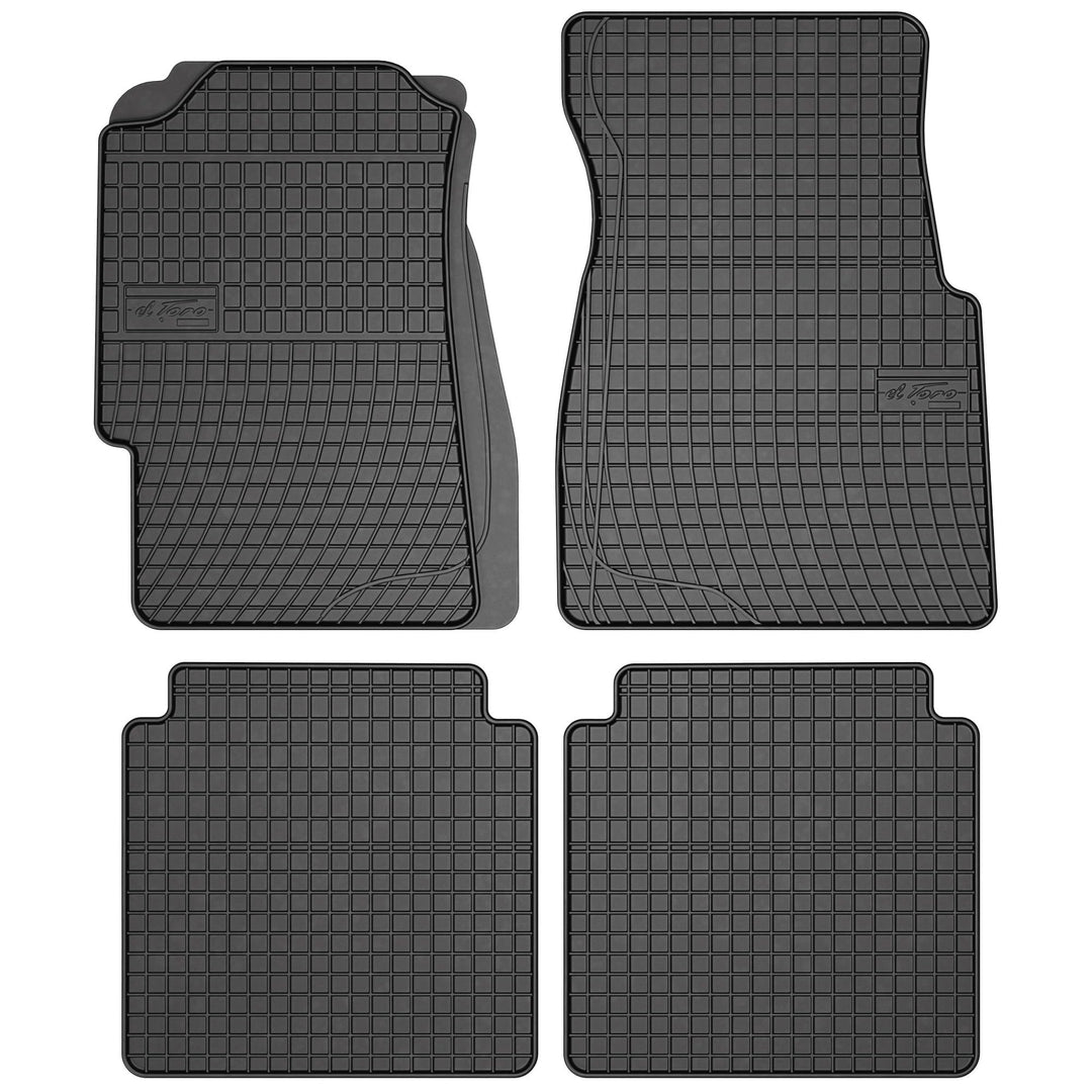 SMK Gummimatten Auto fussmatten Satz für Honda Civic VI 1995-2001 Erleben Sie einen neuen Standard d