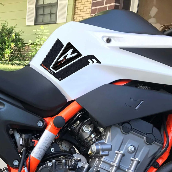 labelbike - Aufkleber Kit 3D geharzt Tankschutz für Motorräder kompatibel mit KTM 890 Duke R Kit 1,