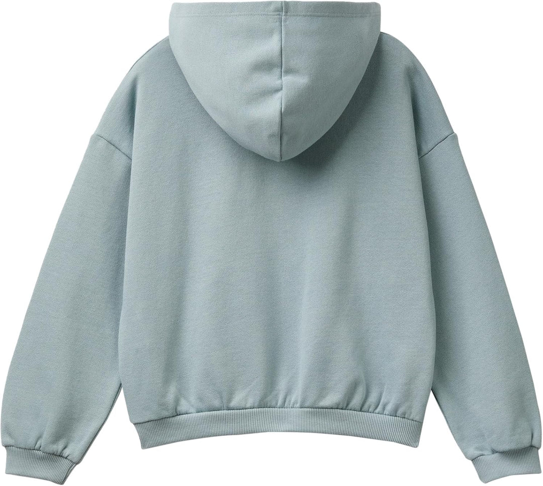United Colors of Benetton Mädchen C/CAPP. M/L 3j68c203q Kapuzenpullover 130 Grau, 130 Grau