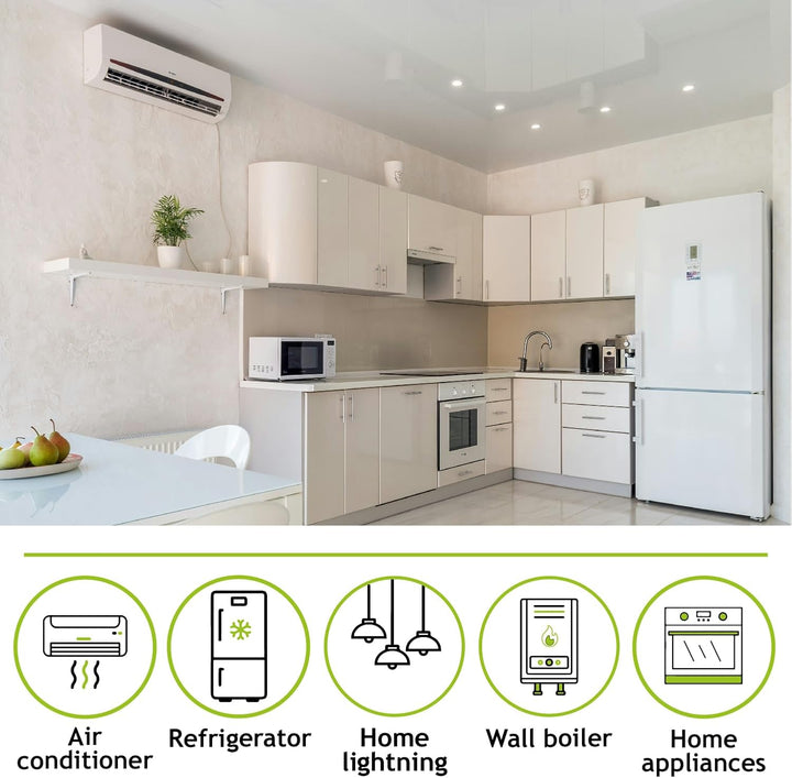Tecnoware 3500 VA ATA Hybrid-Solarstrom-Wechselrichter - 24V-Batterie – 120V-450V-Solar-Regler MPPT