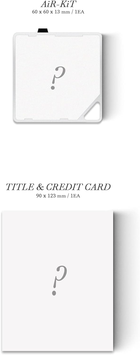 [KIHNO KIT] MONSTA X - SHAPE of LOVE (11th Mini Album) SMC + Extra Photocards Set