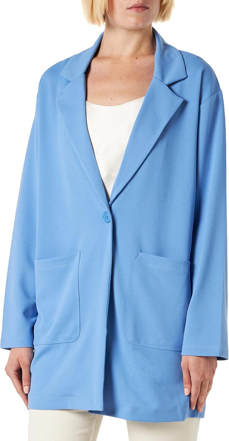 SOYACONCEPT Damen Casual Blazer, Blau