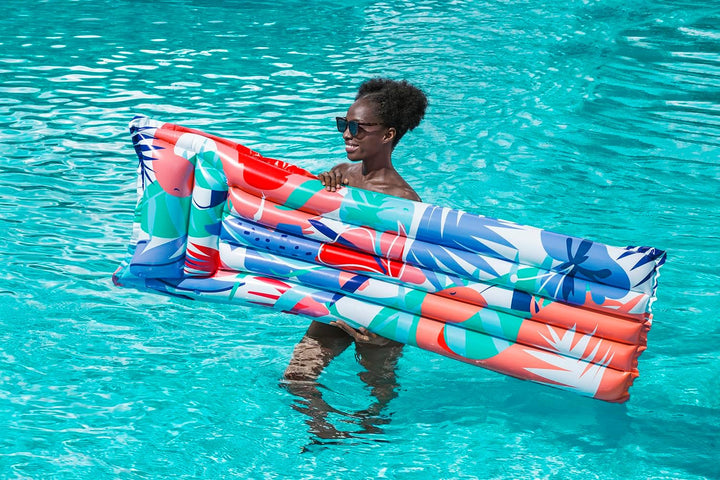 6' x 27"/1.83m x 69cm Fashion Floating Mat Mehrfarbig. 183 x 69 cm, Mehrfarbig. 183 x 69 cm