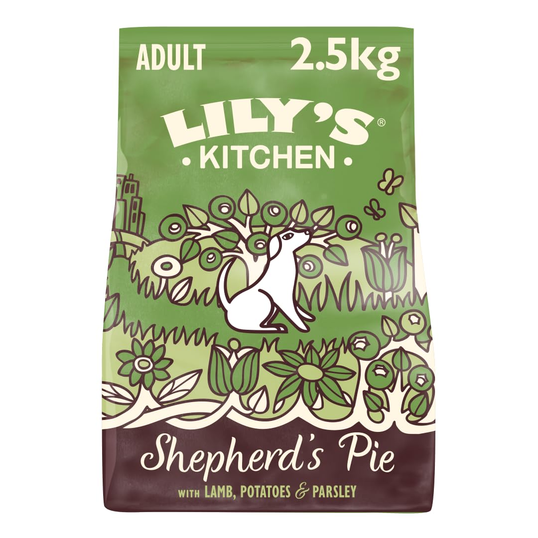 Lily‘s Kitchen Vollwertiges Trocken Hundefutter für ältere Hunde (2.5kg) Lamm Lamb 2.5 kg (1er Pack)
