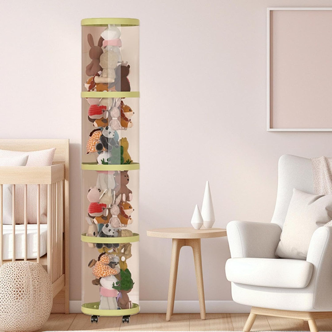 Generisch Stuffed Animal Tube Storage Plush Organizer Tube | Ästhetischer Klarer Stauraum Für Wohnzi
